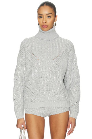 Camden Sweater in Grey & Silver | Revolve Clothing (Global)