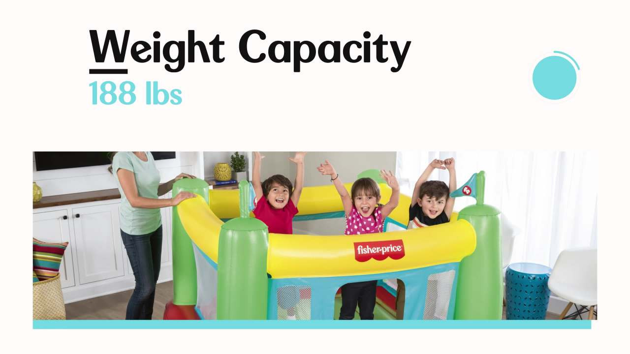 Fisher-Price Indoor Bouncer with Built-in Pump | Walmart (US)