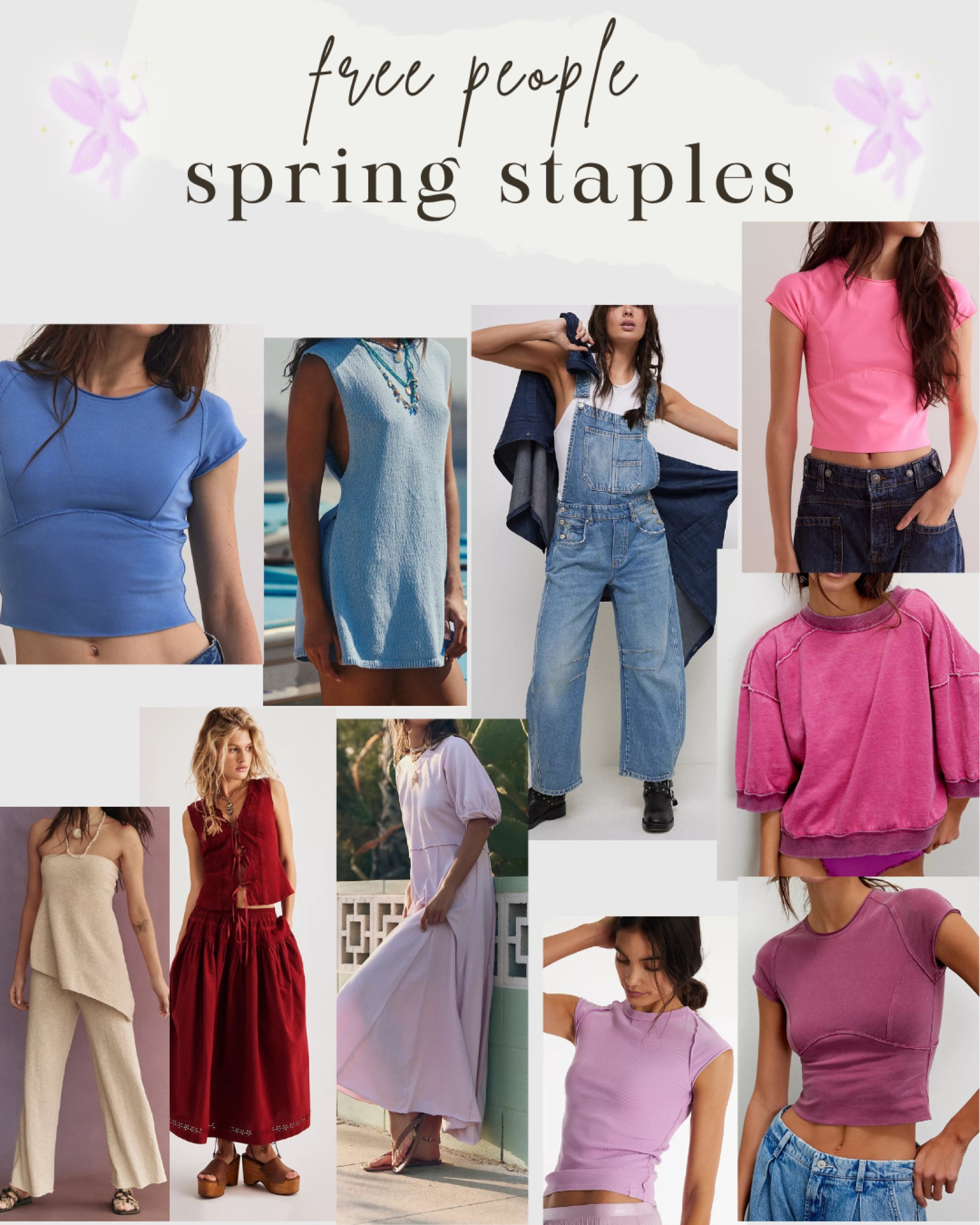 The best free people spring staples 

#LTKBeauty #LTKSeasonal #LTKStyleTip