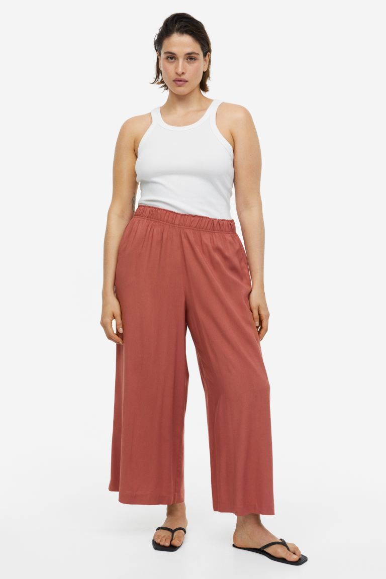 Crop Pull-on Pants | H&M (US)