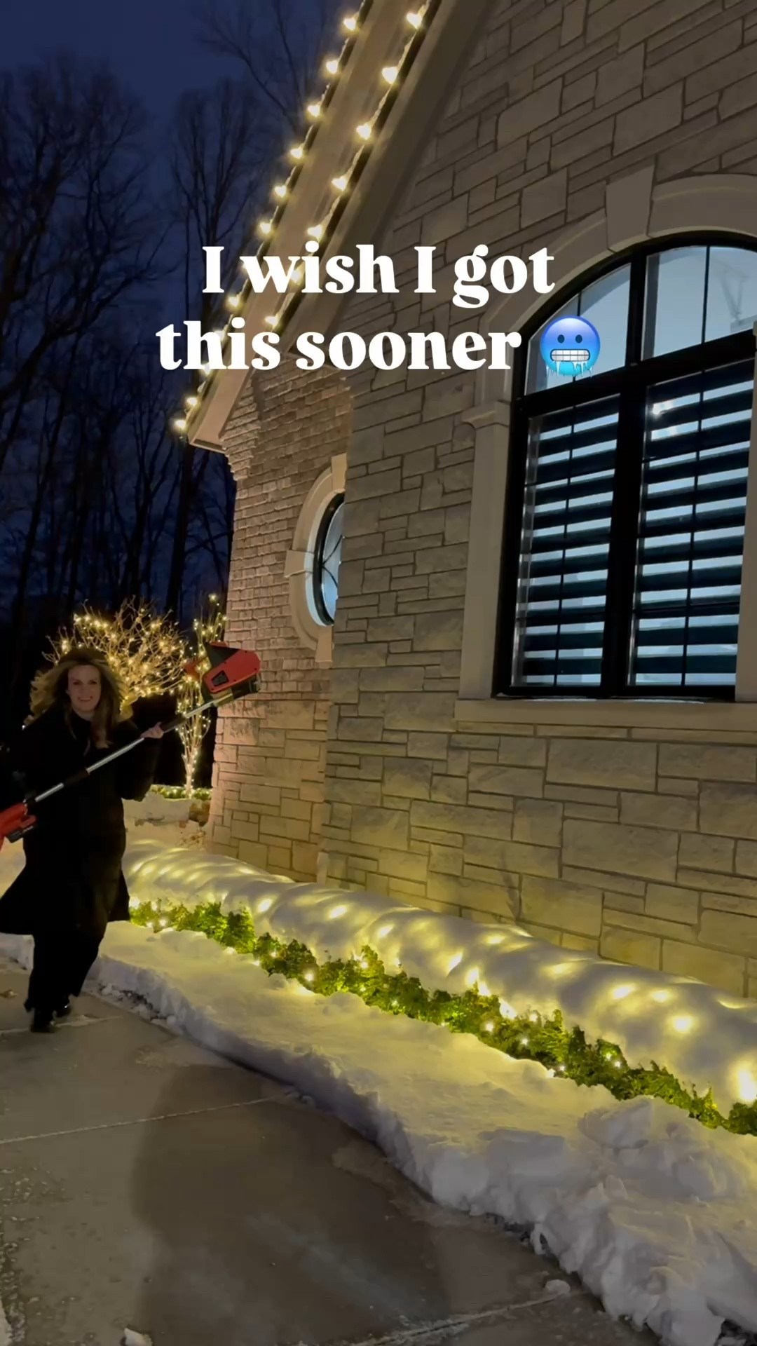 This affordable snowblower is under $120. Light and easy to work with from @amazon

#LTKCyberWeek #LTKHome #LTKSaleAlert