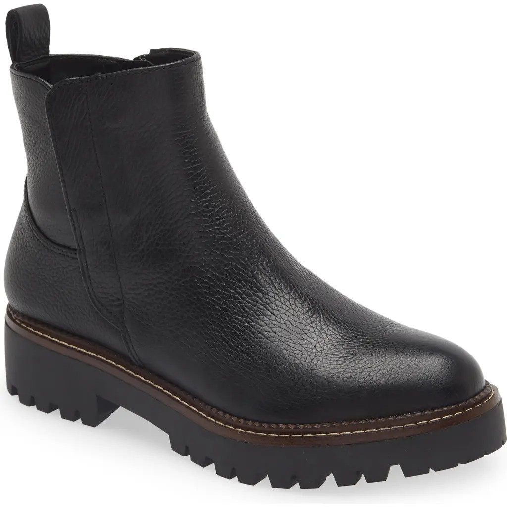 Nordstrom Miller 2 Water Resistant Boot in Black Pebbled at Nordstrom, Size 9.5 | Nordstrom