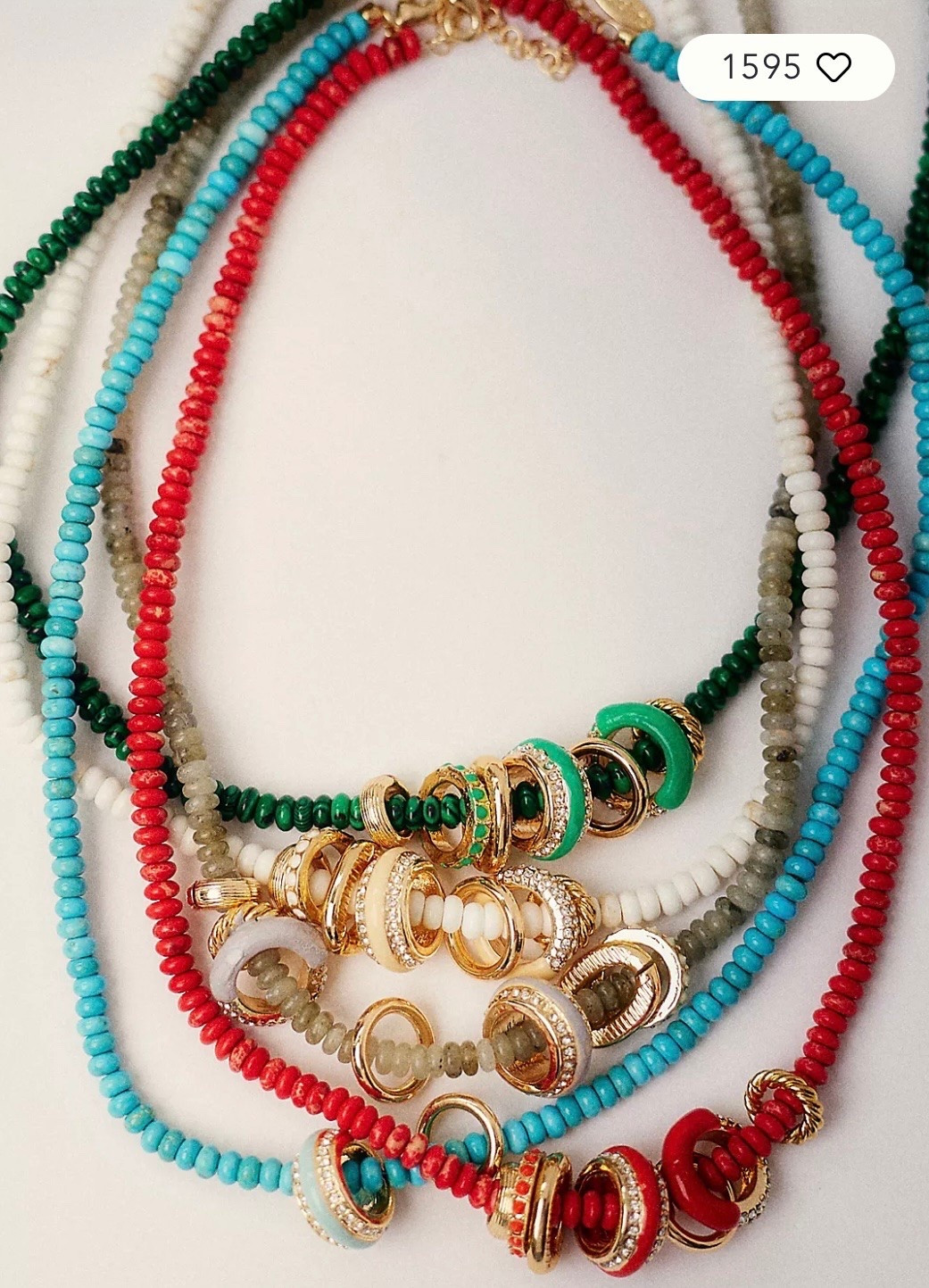 This new stackable ring necklace from Anthropologie is part of their 30% off pre-fall sale and is an immediate yes for us! Can be stacked and layered for the perfect pop of color.

#LTKSaleAlert