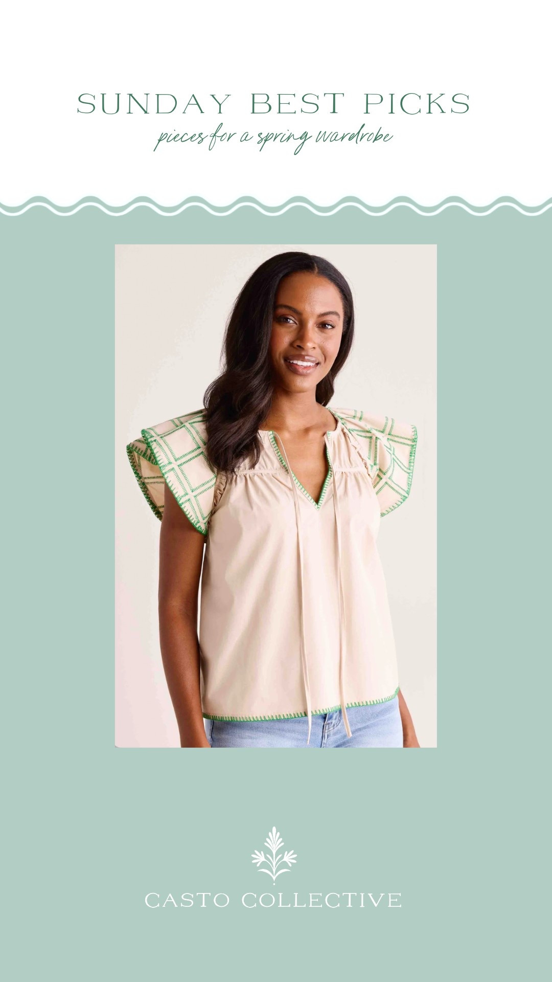 Such a sucker for a detailed sleeve especially in green 💚

#LTKSeasonal #LTKStyleTip #LTKFindsUnder50