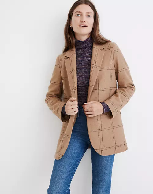 Larsen Blazer in Windowpane | Madewell
