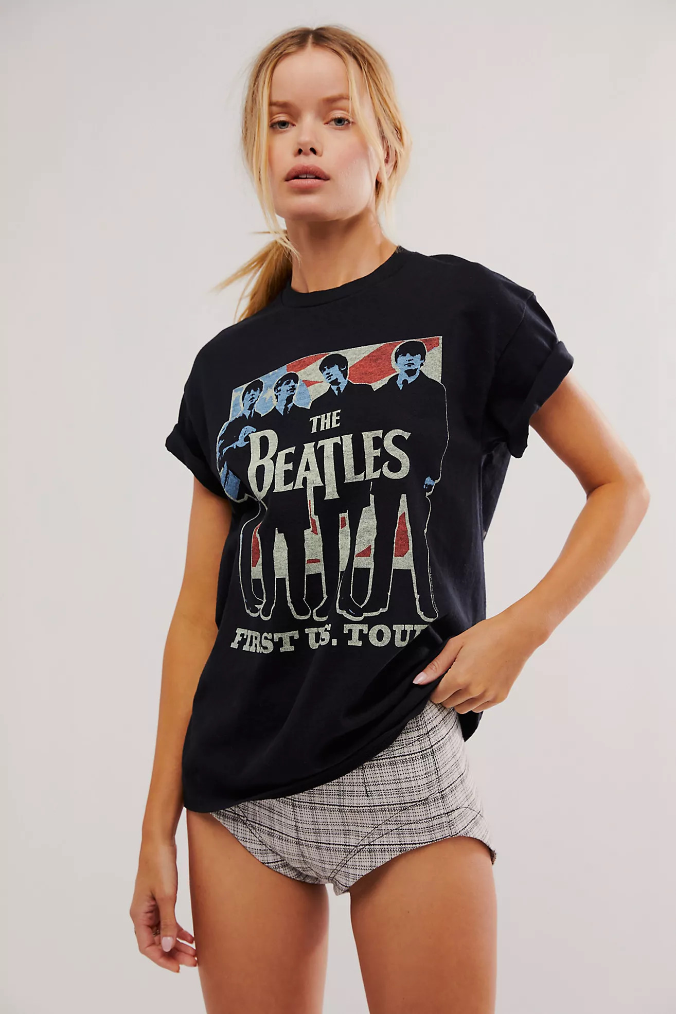 The Beatles First U.S. Tour Tee | Free People (Global - UK&FR Excluded)