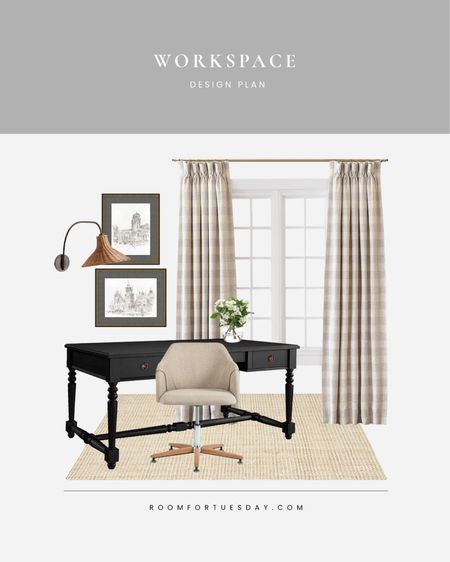 Home office or workspace design plan idea… 

#homeoffice #workspace #designplan #interiordesign #home

#LTKhome #LTKstyletip #LTKFind