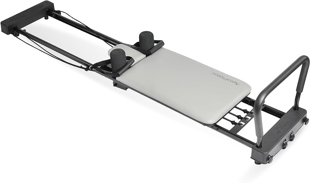 AeroPilates Reformer 287 - Pilates Reformer Workout Machine for Home Gym - Pilates Reformer with 3 Resistance Cords - Up to 300 lbs Weight Capacity | Amazon (US)