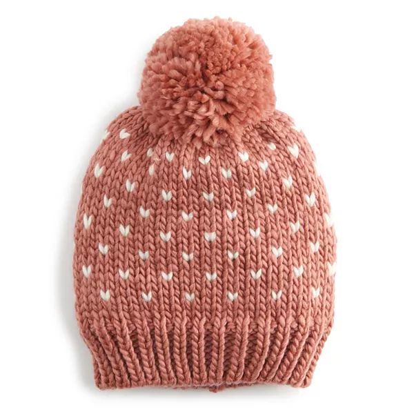 Women's LC Lauren Conrad Birdseye Pom Beanie | Kohl's