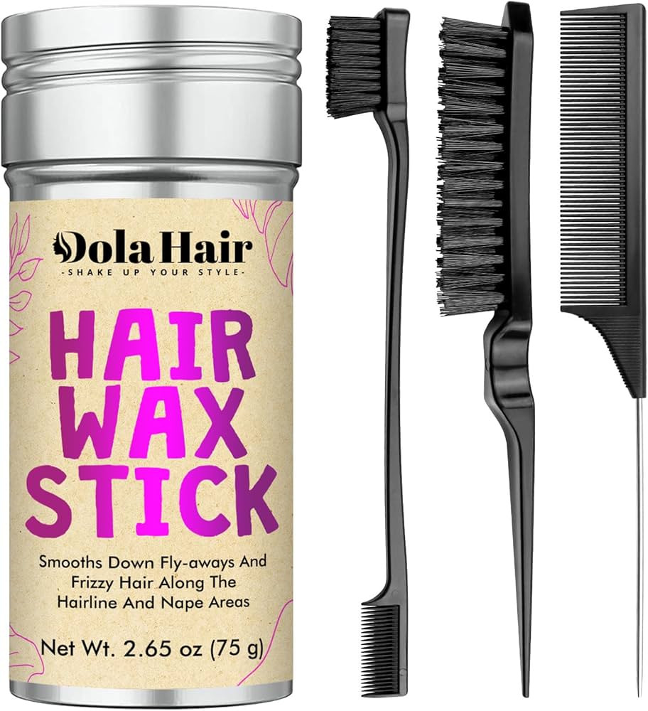 Dolahair Hair Wax Stick - Flyaway Control and Styling Pomade for Kids, Women, and Men - Accessori... | Amazon (US)