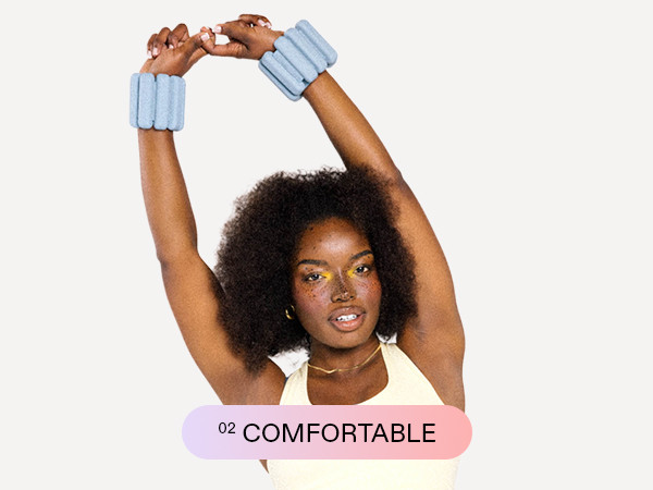 Bala Bangles Wrist & Ankle Weights for Women & Men - Adjustable Weighted Bands - Soft Silicone Ar... | Amazon (US)