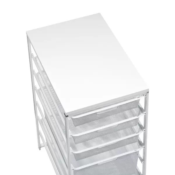 Elfa Classic 14" Narrow Melamine Top New White | The Container Store