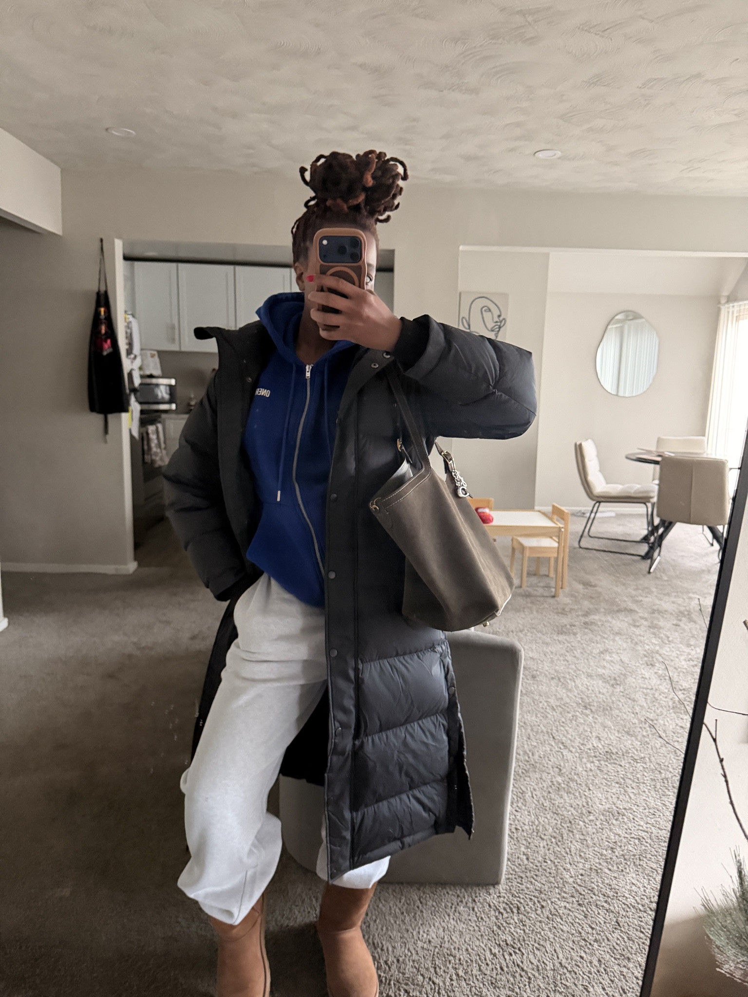 errands OOTD, winter style.