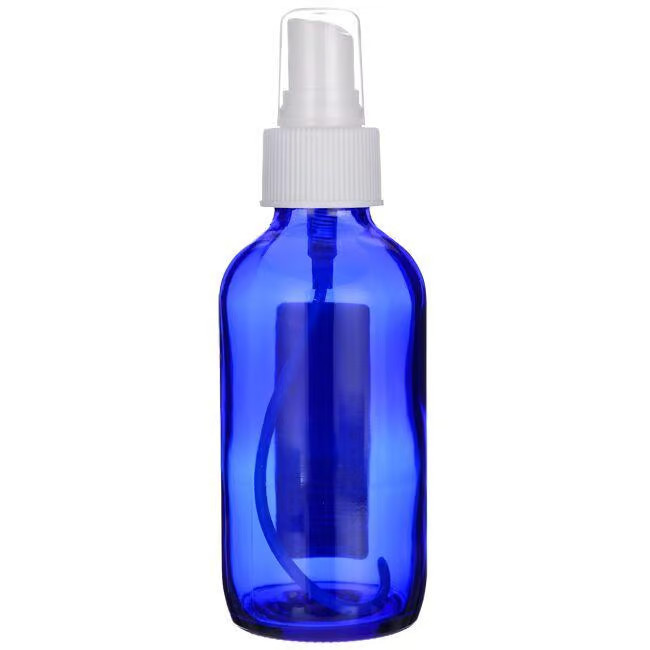 Lotus Brands Blue Glass Bottle with Spray | 4 oz Unit | Swanson