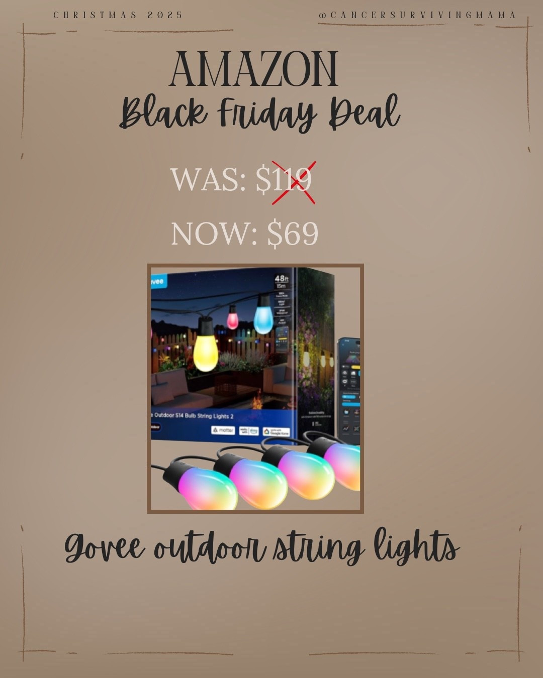 Govee outdoor lights on major drop for black friday! soo many styles & options for these remote control outdoor lights! 

black friday | black friday deals | on sale now | trending | best seller | christmas gift | christmas gift ideas | walmart | amazon | walmart deals | amazon deals | cyber week #blackfridaydeals #blackfridaysale #blackfriday #christmasgift 

#LTKGiftGuide #LTKHoliday #LTKCyberWeek