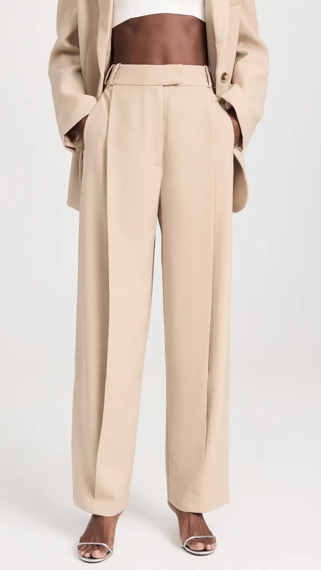 RE ONA Joey Suit Trousers | Shopbop | Shopbop