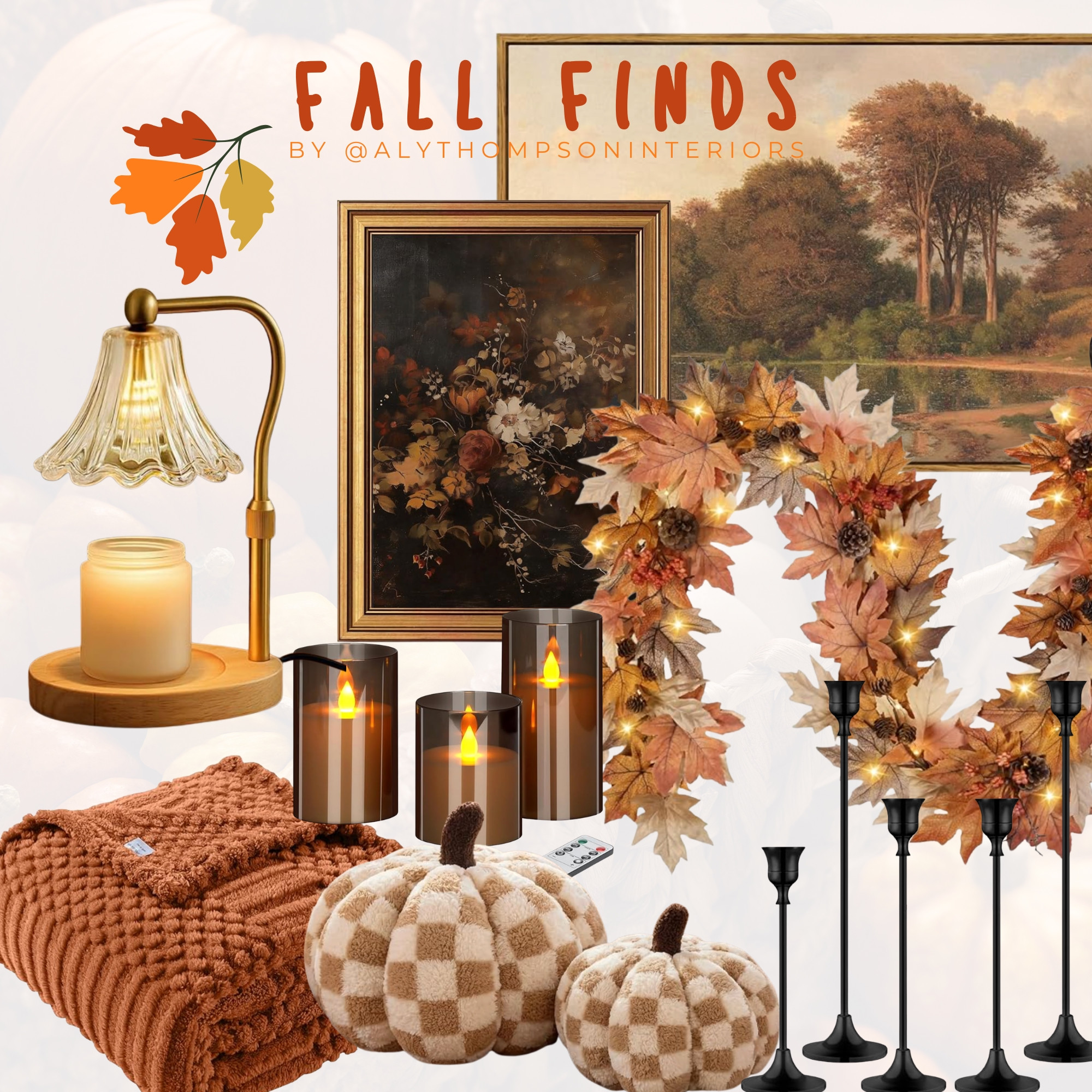 Fall Finds | Home Decor | Doormat | Fall Decor | Fall Blanket | Trending | Seasonal | Home | Clothing | Wall Art | Framed Art | Candle Warmer | Leaf Garland | Throw Blanket  

 #LTKSeasonal #LTKHome #LTKSaleAlert