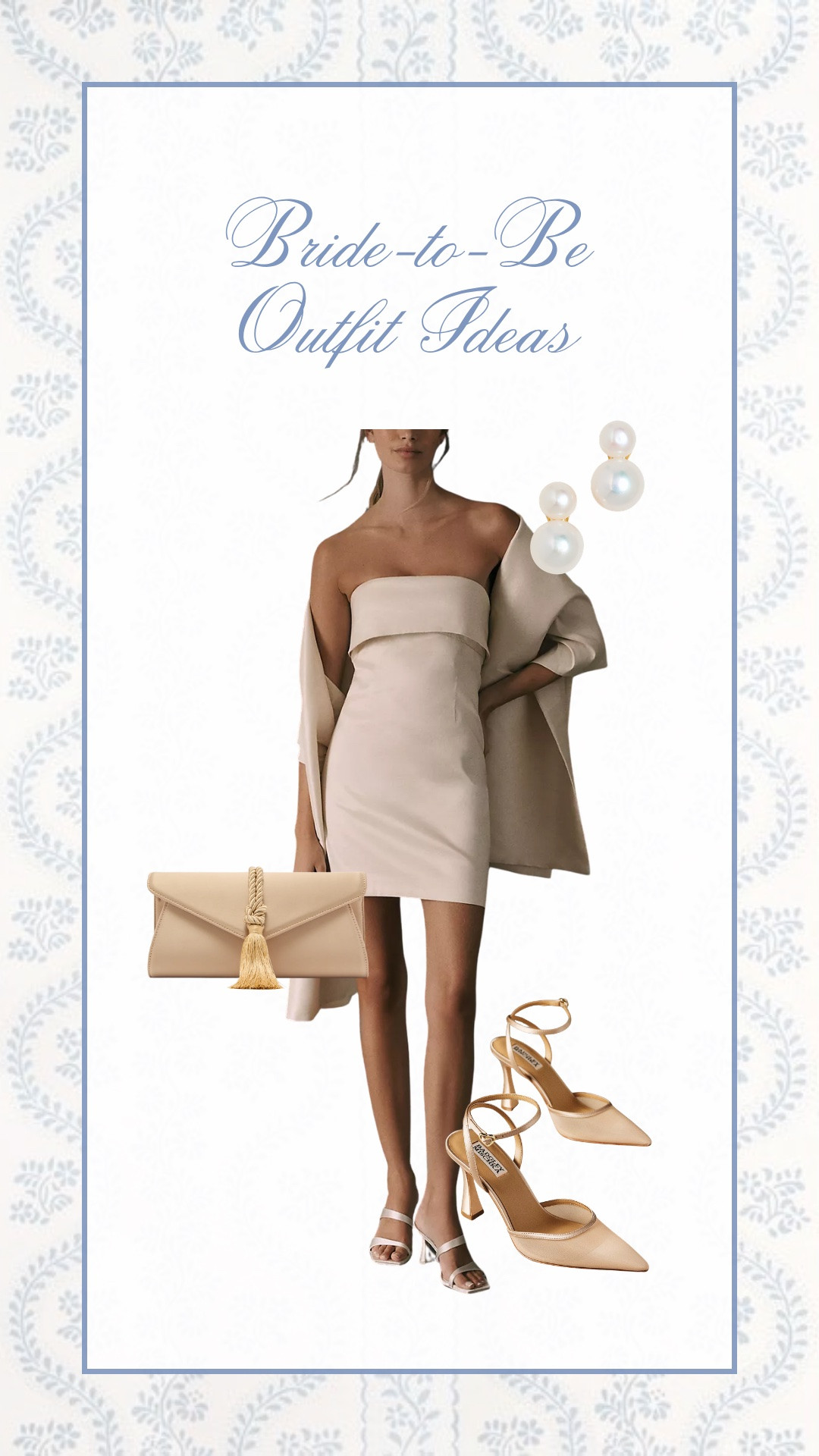Outfit idea for the bride-to-be!

Bridal outfit // white dress