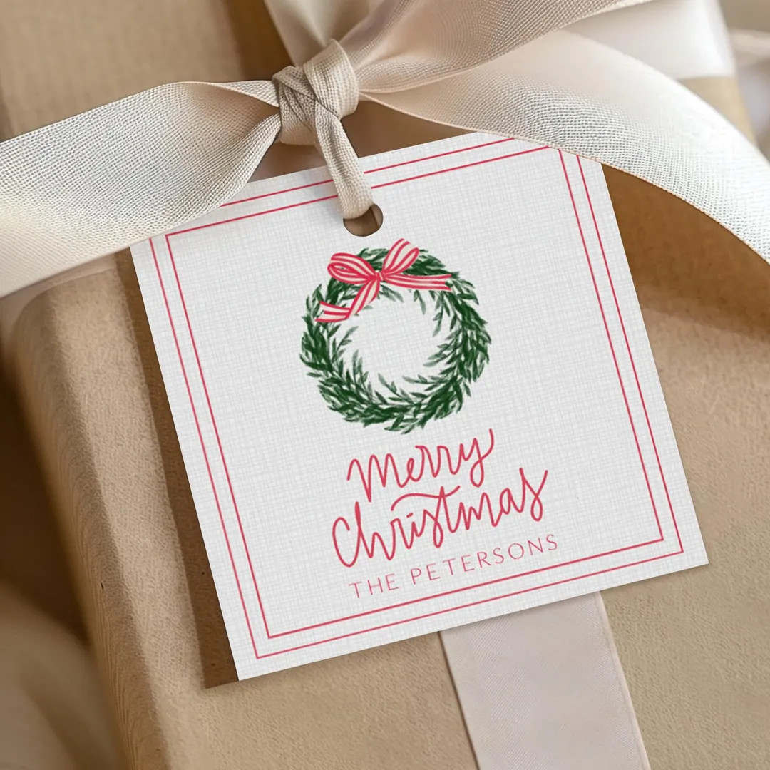 Christmas Gift Tags DIY Holiday Tag Printable Christmas Tag Holiday Favor Tag Grandmillennial Tag... | Etsy (US)