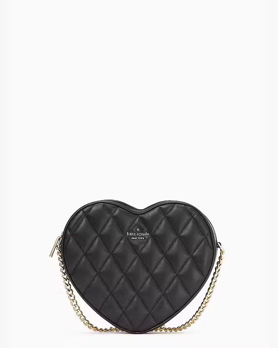 Love Shack Quilted Heart Crossbody Purse | Kate Spade Outlet