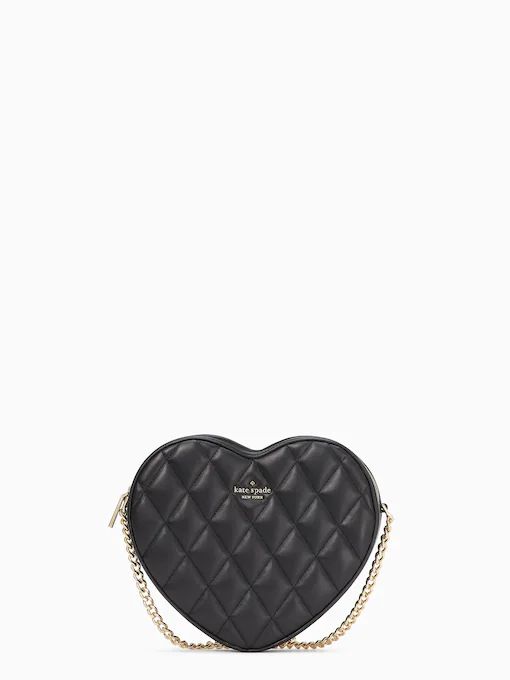 Love Shack Quilted Heart Crossbody Purse | Kate Spade Outlet