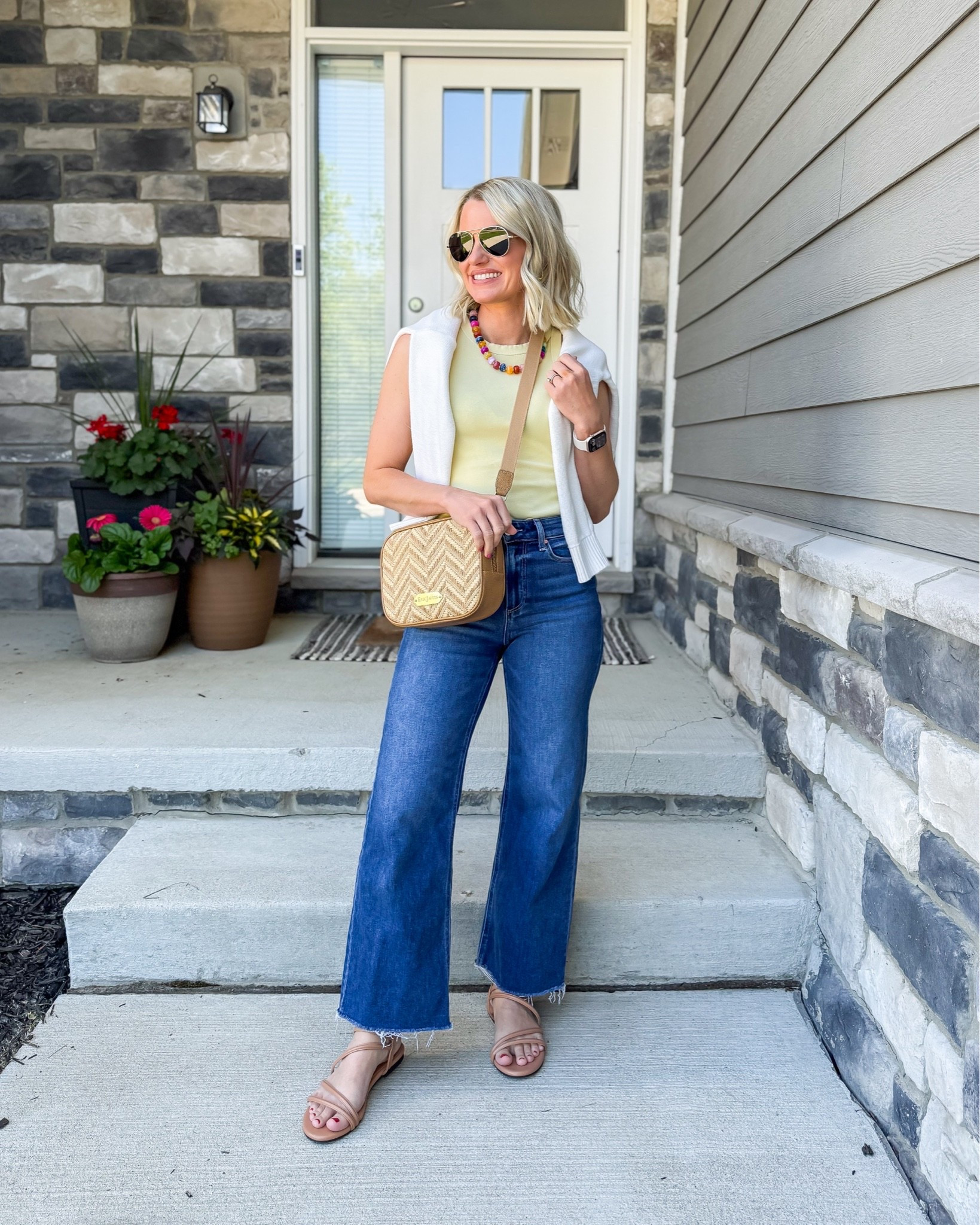 What I wore this week! 
Top- small
Jeans- 25

#LTKootd #LTKPetite #LTKOver40