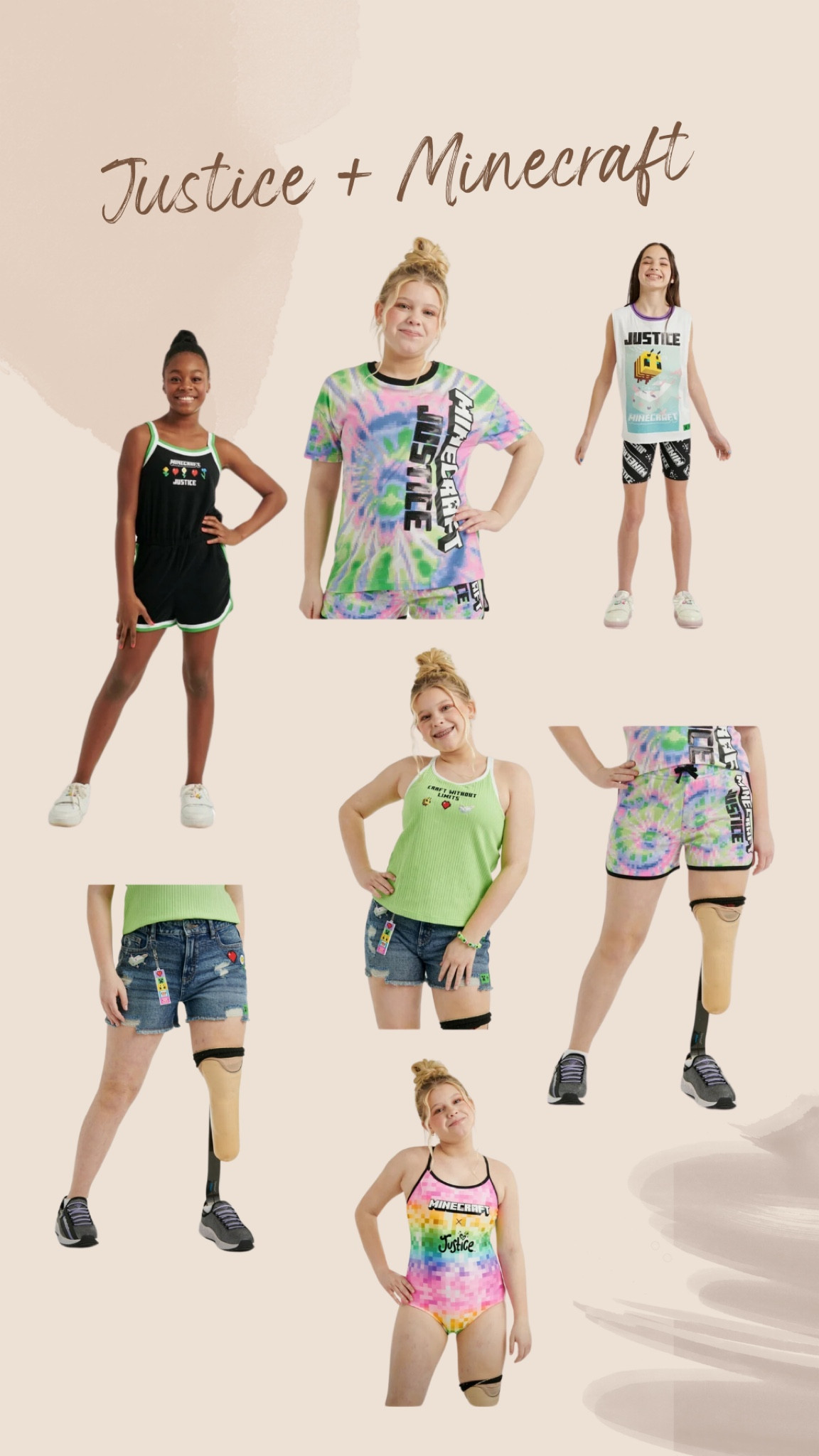 I know nothing about Minecraft but this line from the Justice brand at Walmart is seriously the cutest!!! 

#walmart
#walmartkids
#kidsfashion
#minecraft
#justice

#LTKkids #LTKfamily #LTKstyletip