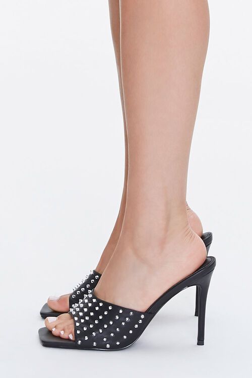 Studded Square Toe Heels | Forever 21 (US)