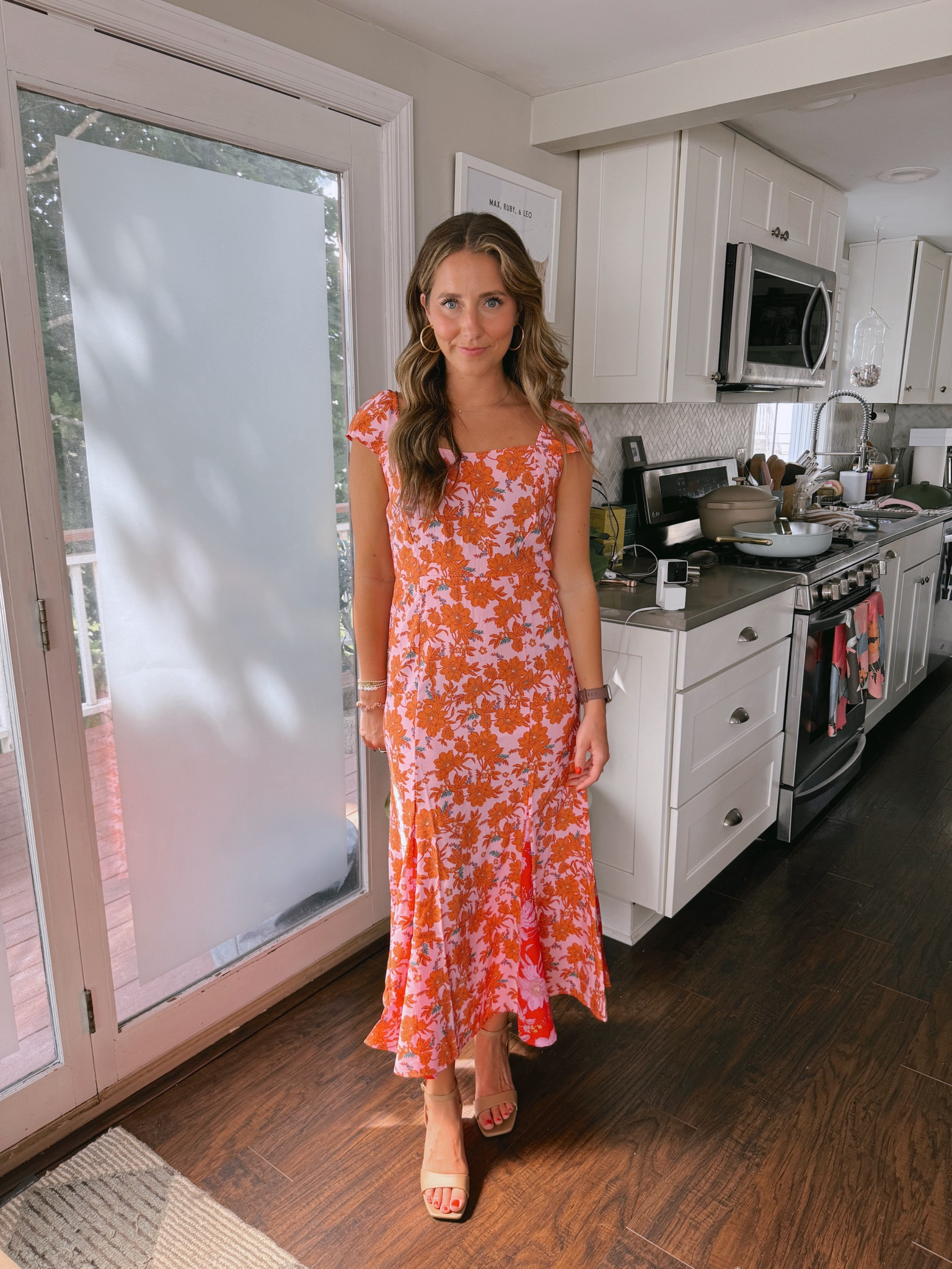 This Walmart dress would be a great wedding guest dress! It’s so comfortable & a great price! 
Wearing size small 

#LTKFindsUnder100 #LTKFindsUnder50 #LTKWedding