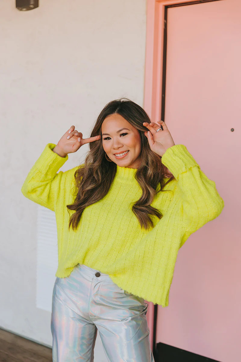 BuddyLove | Hadley Knit Sweater | Citrus | BuddyLove