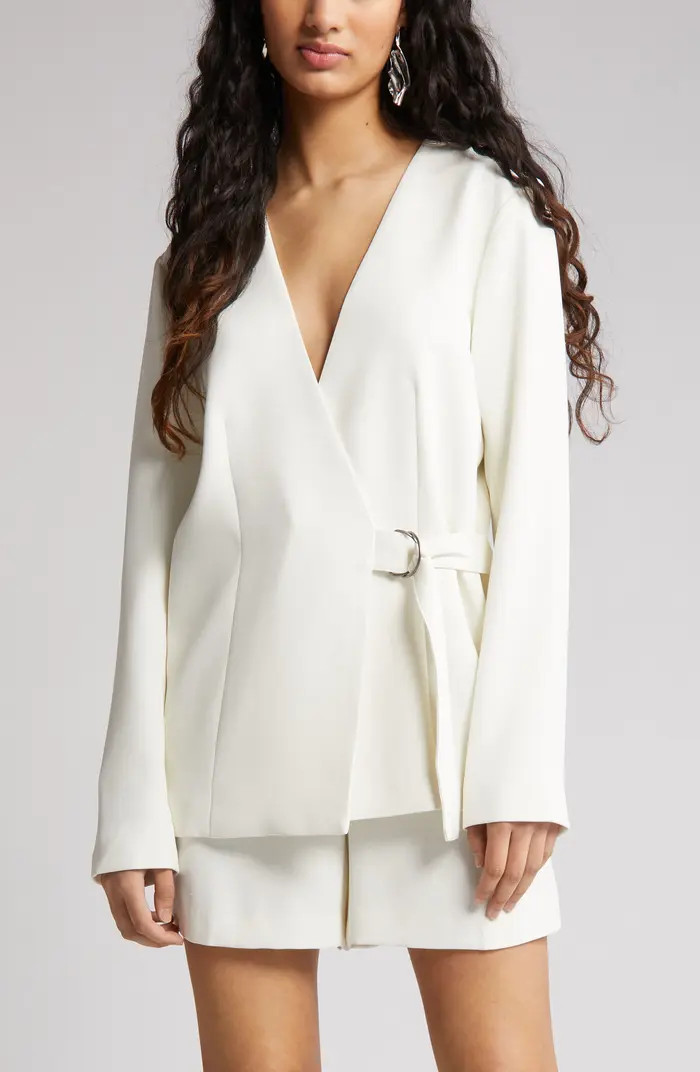 Belt Detail Blazer | Nordstrom