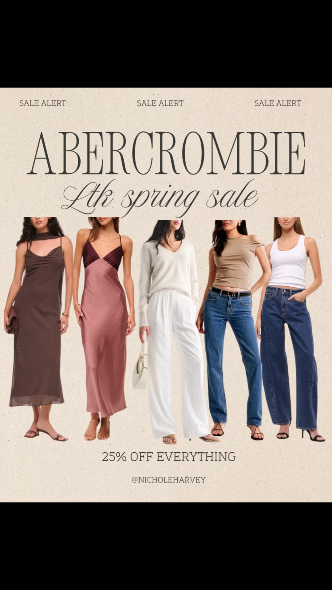 Abercrombie LTK Spring Sale picks! I love all of their new arrivals for spring-dresses, pants, jeans and all kinds of tops! All on sale and linked⬆️

Use code-AFLTK

#Itkcreator #Itkfinds
#Itkwatchnow
#abercrombie #salealert

#LTKSpringSale #LTKSeasonal #LTKSaleAlert