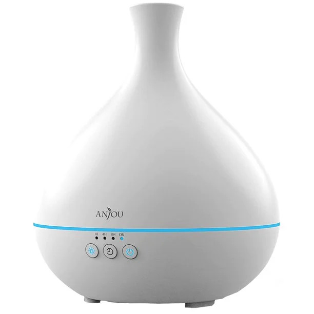 Essential Oil Diffuser, Anjou 500ml BPA Free Cool Mist Humidifier Aromatherapy Auto Shut-Off Diff... | Walmart (US)