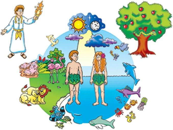 Little Folk Visuals Beginners Bible: Creation Precut Flannel/Felt Board Figures, 17 Pieces Set | Amazon (US)