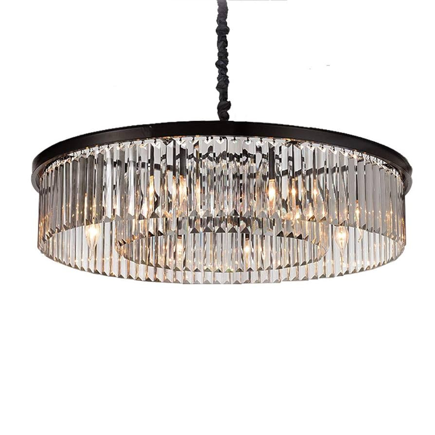 Crystal Chandeliers Modern Chandelier Island Lighting 8 Lights Raindrop Pendant Ceiling Light Fix... | Amazon (US)