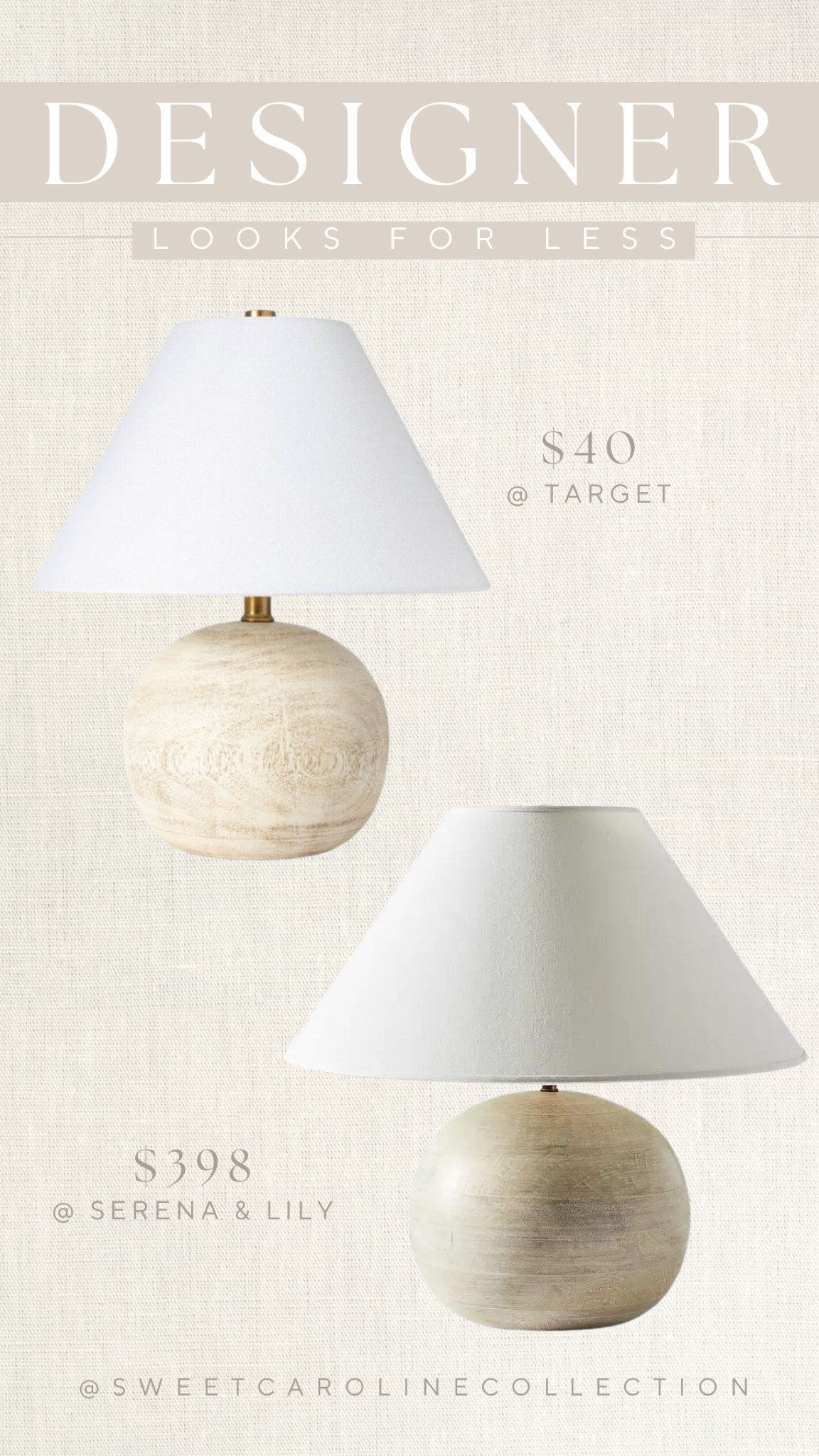 Designer looks for less 🤍💡

Designer, dupe, lamp, chair, accent chair, Ballard designs, home, interior design, home decor, interior decor, Amazon, wayfair, bed bath and beyond, west elm, pottery barn, CB2, home goods, pillow, mirror, chess set, chain link, lamp, target, Serena and Lily, ribbed bowl, marble bowl, coffee table, living room, at home, scout and nimble, joss & main, lulu and Georgia, Williams Sonoma, arhaus, console table, zebra pillow, marble chess set, kohls, coterie, accent pillow, throw pillow, perigold, houzz, world market, swivel chair, table lamp, threshold, studio McGee, Kirkland, uttermost, ceramic lamp, terra cotta, visual comfort & Co., designer dupe, home style, under 500, under 400, under 300, under 200, under 100, under 50, sale, style, seasonal, trending, must have, best seller, new arrival, gift guide, gift idea, gifts for her, Mother’s Day gift, home gift, house warming gift, sale alert, trendy, top seller, sweet Caroline collection, sweet Caroline interiors

#LTKfindsunder100 #LTKhome #LTKsalealert
