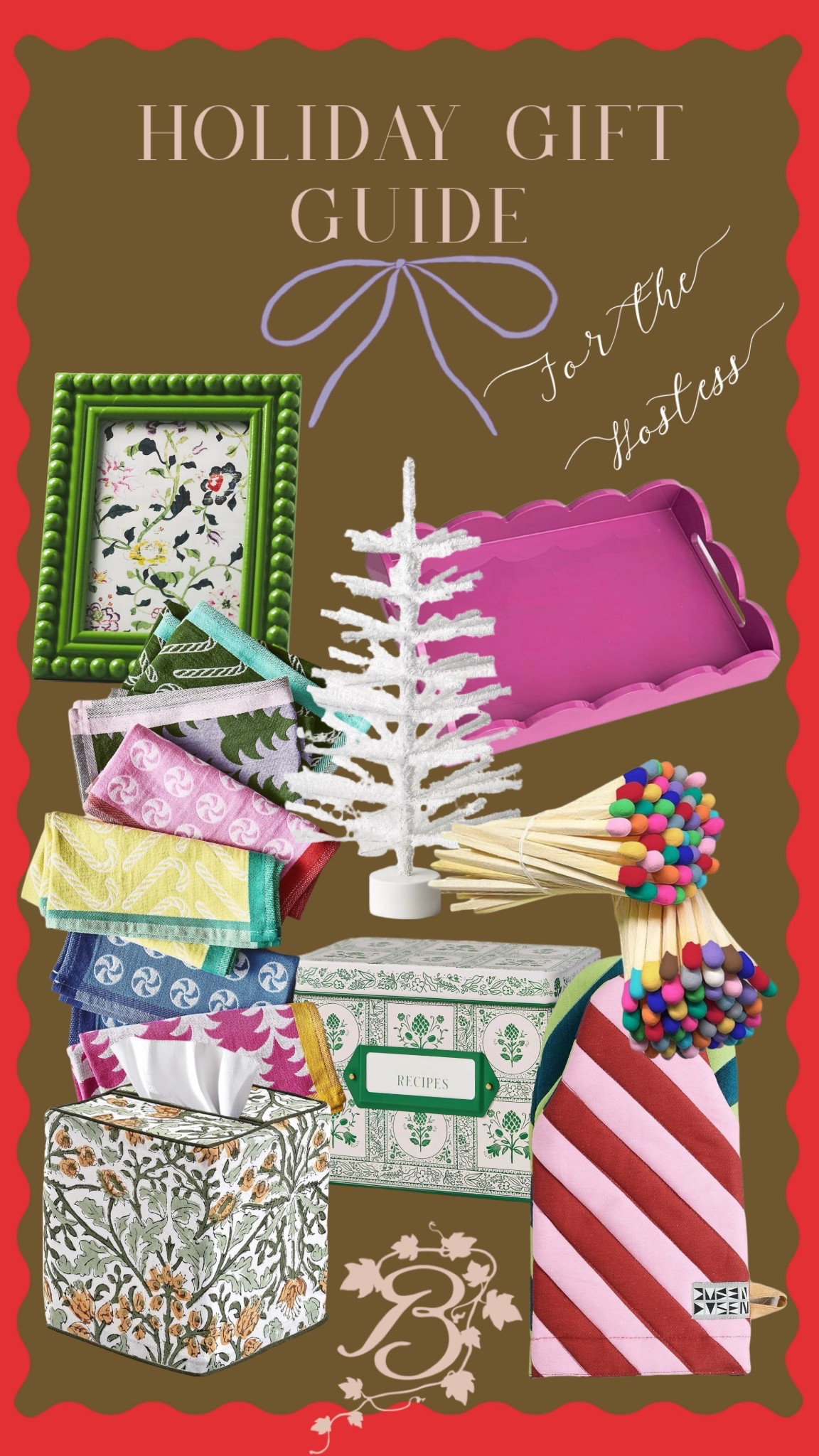 Holiday gift guide for the hostess! I like to do something a little unexpected, especially if I’m going somewhere & I’m not sure whether or not they’re big wine drinkers (always an easy option)! You could also do a bag of your favorite coffee with a bow, a rosemary tree (Whole Foods & Trader Joe’s have good ones), or homemade cookies! 

#LTKGiftGuide #LTKHome #LTKHoliday