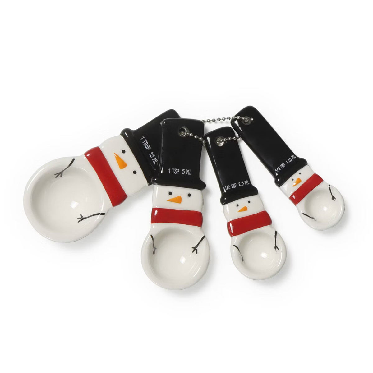 Novelty Ceramic Measuring 3 Spoons Styles Snowman - Bullseye's Playground™ | Target