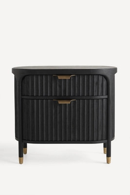 The Isla 30" Fluted-Wood Nightstand | Anthropologie (US)