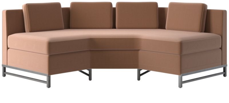 Metric Quarter Octagon Corner Sofa Model 8017 | CB2 | CB2