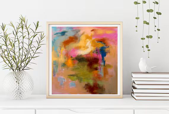 Pieces of Me abstract Art Prints Abstract Artabstract - Etsy | Etsy (US)