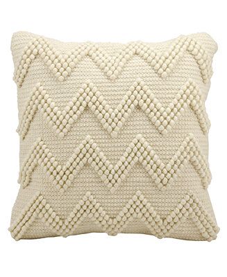 Mina Victory Life Styles Large Chevron Decorative Pillow | Macys (US)