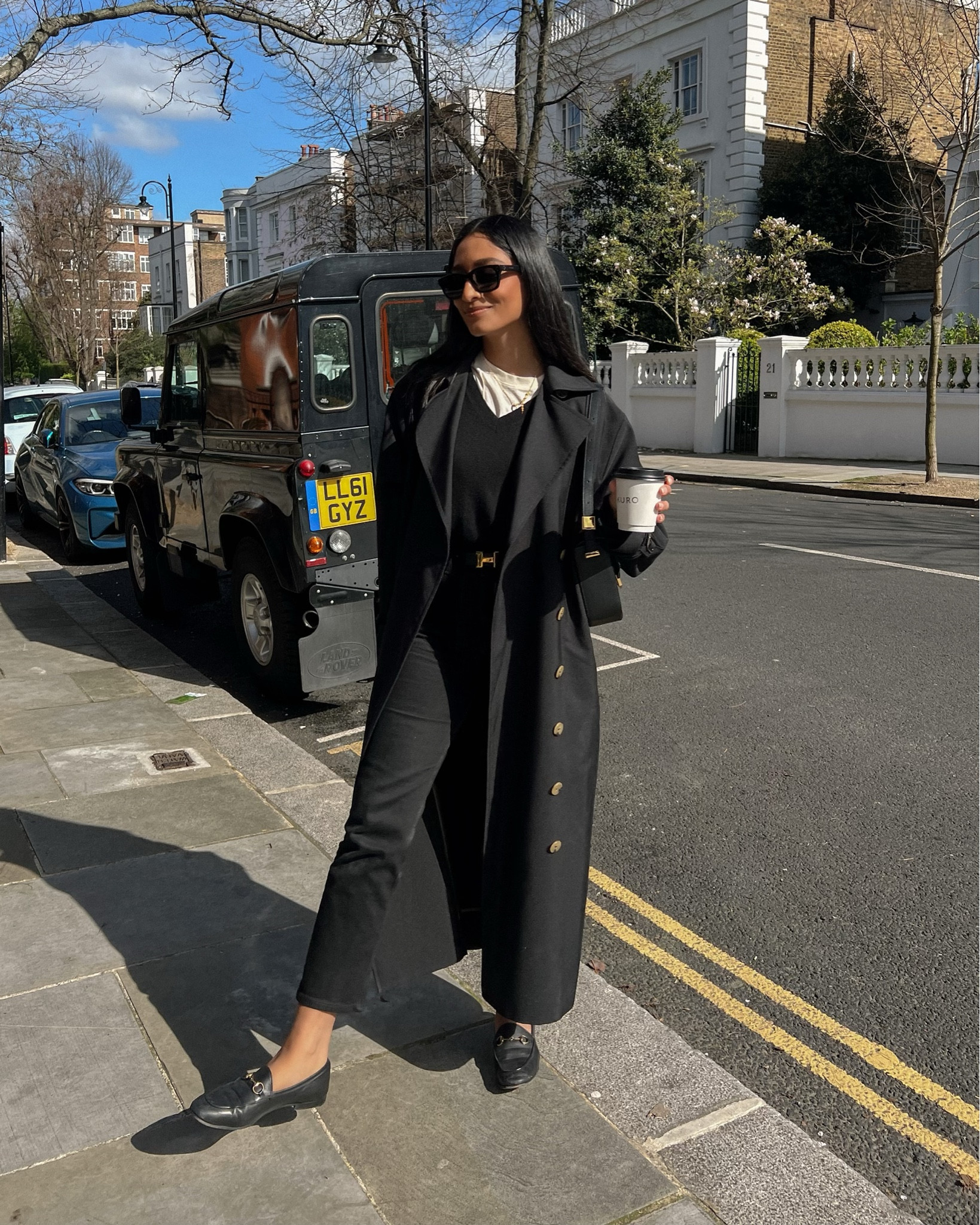 Totême - Black Pisa Trench Coat curated on LTK