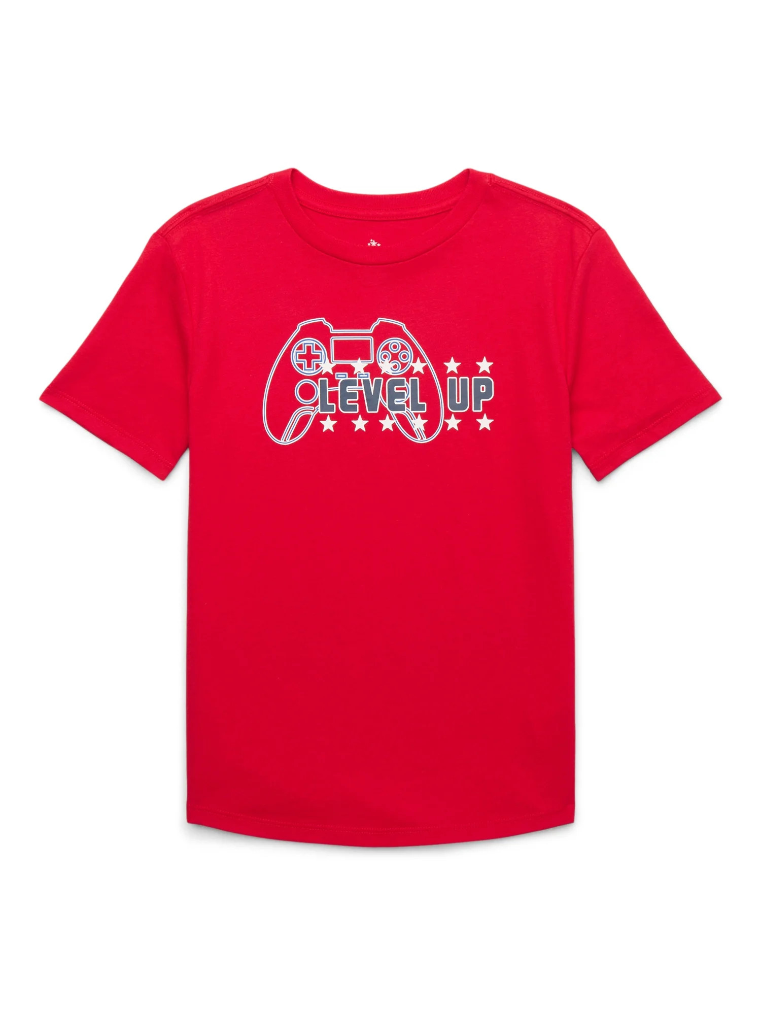 Way to Celebrate Boys Short Sleeve Americana T-Shirt, Sizes 4-18 & Husky | Walmart (US)