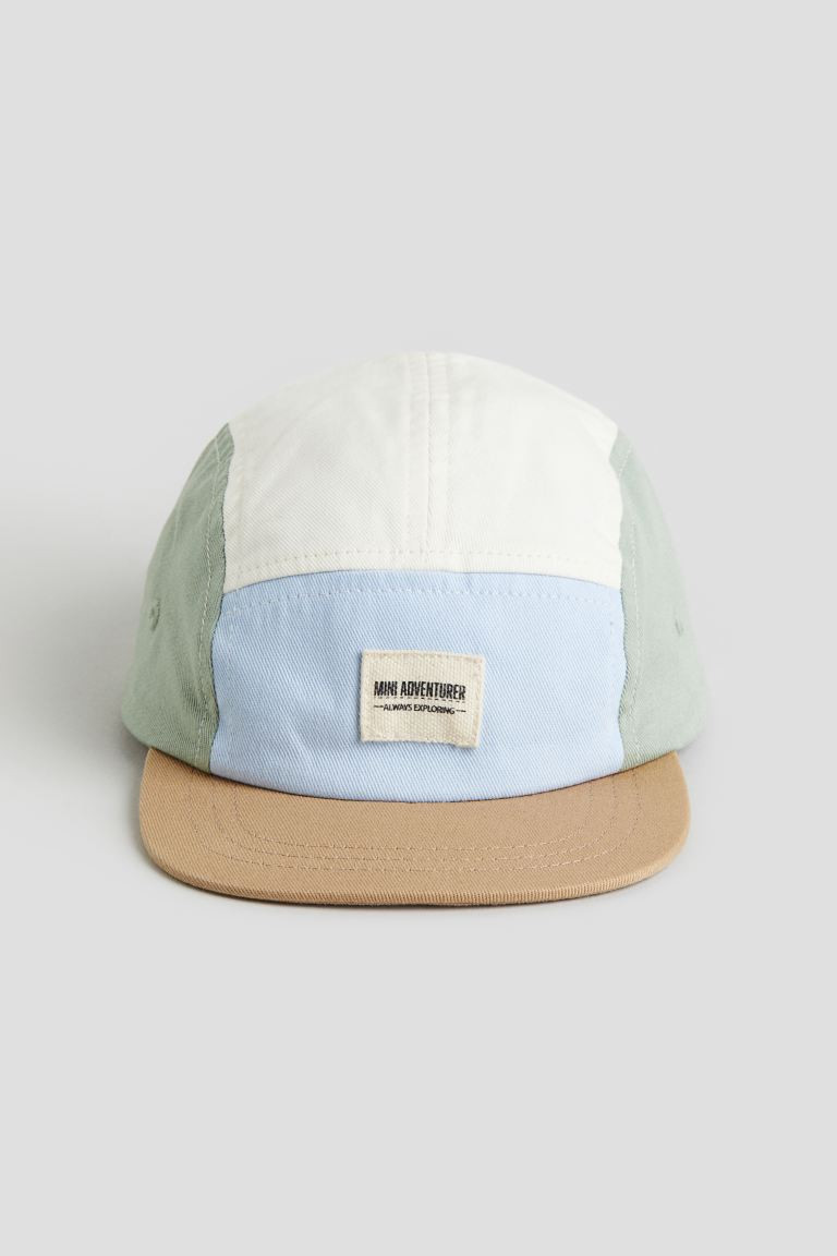 Cap - Light green/color-block - Kids | H&M US | H&M (US + CA)
