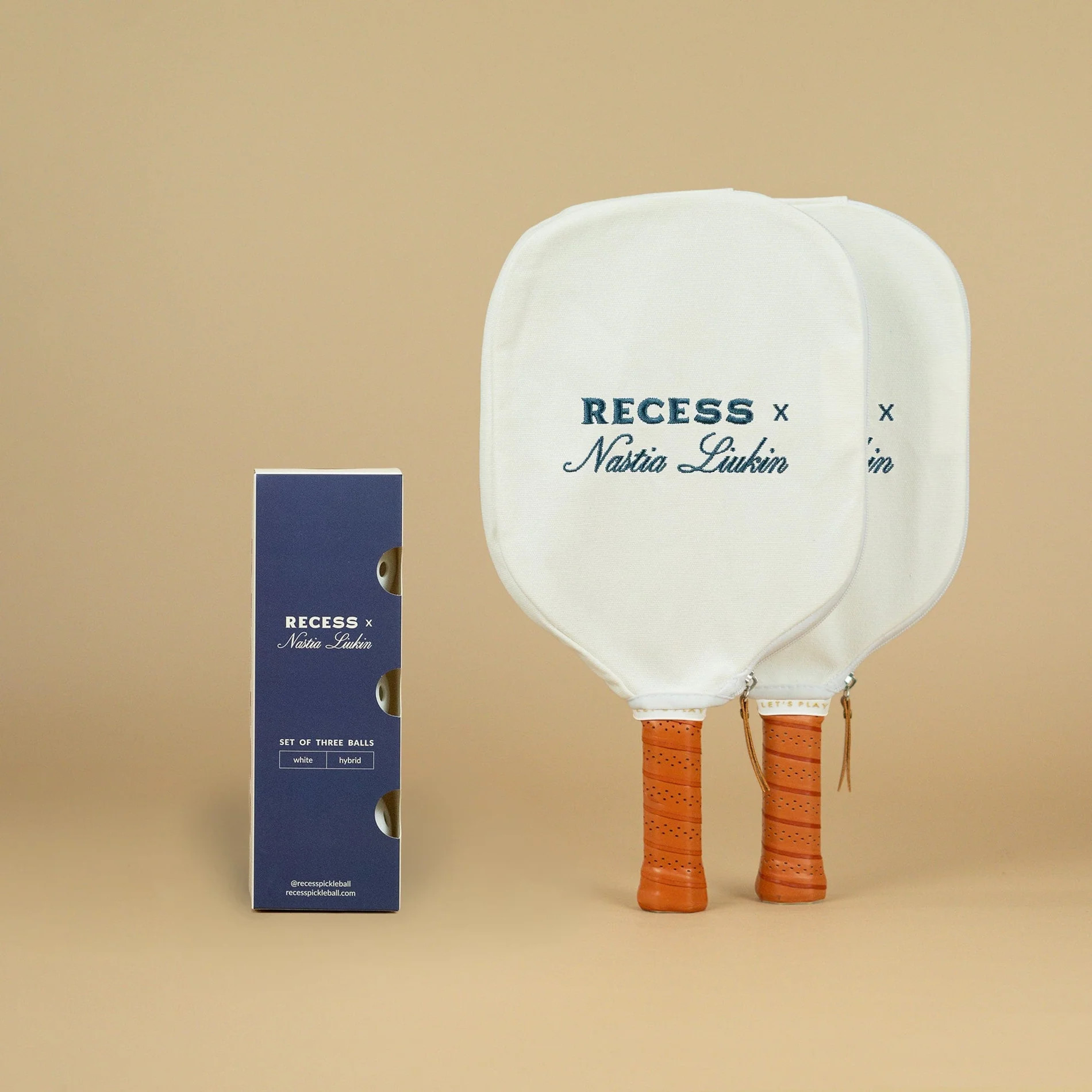 Recess Pickleball x Nastia Liukin 2 Paddle Set | Recess | Recess Pickleball