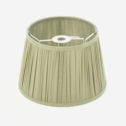 Olive Pleated Lamp Shade 20x30cm | TK Maxx