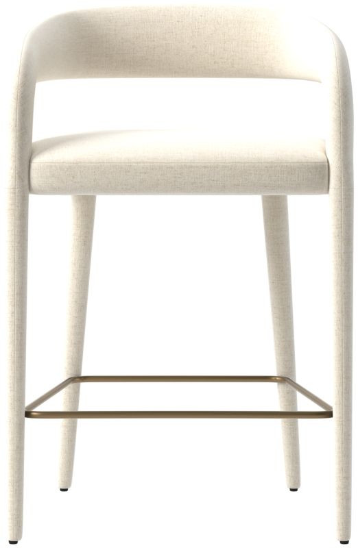 Lisette White Counter Stool + Reviews | CB2 | CB2
