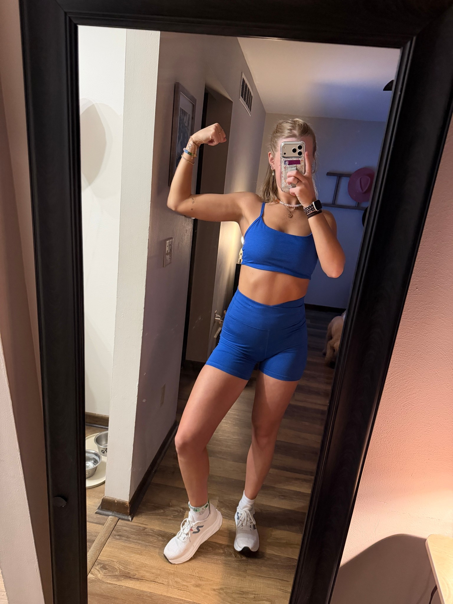 Sunday’s full-body workout fit—04.12.26 💙🦵🏼💪🏻

Small in biker shorts from Old Navy
Medium in sports bra from Old Navy
9 in white New Balance running shoes from @DSW 
🧦 socks are New Balance too from @DSW 

Old Navy sets, workout outfits, running outfits, Old Navy finds, Old navy fashion, Old Navy CouldComfy, blue sets, Old Navy biker shorts, sports bras, running shoes, New Balance shoes, Old Navy finds, Old Navy style, Old Navy fashion, Old Navy deals, DSW finds, DSW deals, DSW sneakers

#LTKActive #LTKfitnessgoals #LTKOver40