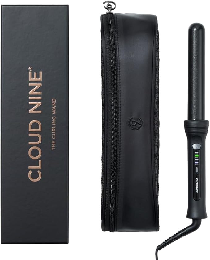 CLOUD NINE The Curling Wand Hair Curler | Styling Tool Variable Temperature Control 125°C to 175... | Amazon (UK)